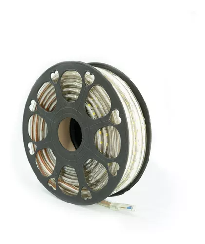 50MTS MANGUERA LED EXTERIOR SMD 5050 30K LUZ CÁLIDA LUMICRAFT 5050WW127V - 25MTS