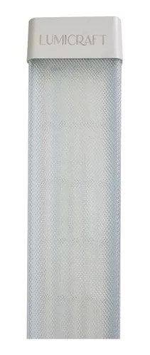 GABINETE DE 100W LED LUMICRAFT 1.20MTS LUMICRAFT LUZ FRIA 6500K PF100W CARCAZA METALICA Y ACRILICO TIPO PANAL