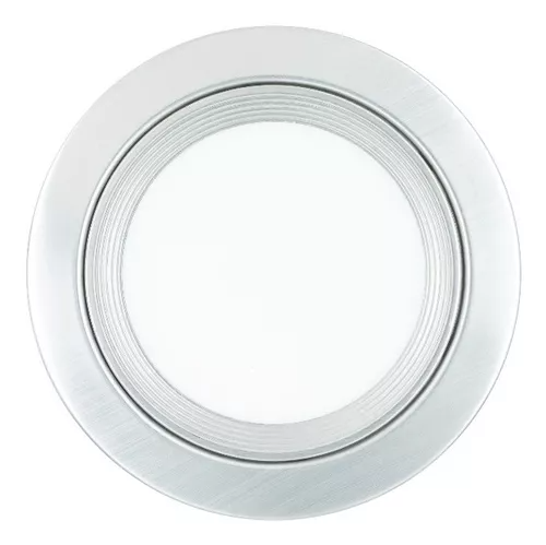 Lámpara Techo Plafón LED Redondo Satín Luz Fría 12W 100-240V 1050LM 65K Lr-leds/12