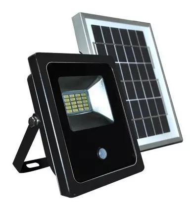 Lámpara energía solar sensor movimiento 2 led SMD