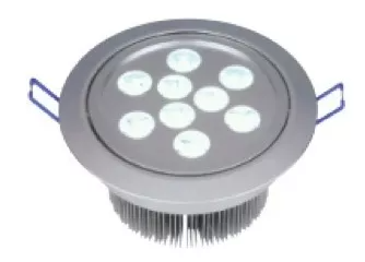 Spot Techo Empotrable Dirigible LED  Blanco Cálido 9W 127V 495LM 35K Td9mc