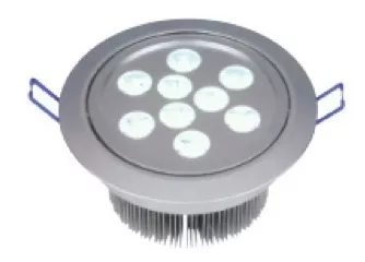Spot Techo Empotrable Dirigible LED Blanco Cálido 9W 127V 495LM 35K Td9mc