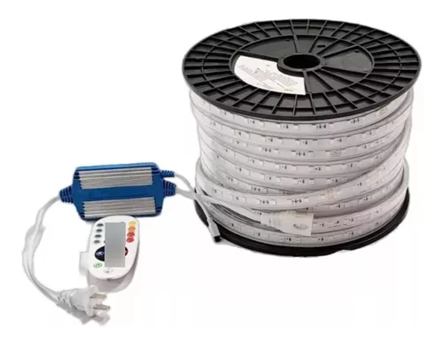 MANGUERA DE 25MTS RGB 5050 C/CONTROL REMOTO INALAMBRICO