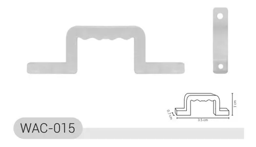 BOLSA 10 GRAPAS CLIPS PARA MANGUERA LED WINLED WAC-015