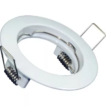 BASE EMPOTRABLE FIJO SENCILLO BLANCO MR16