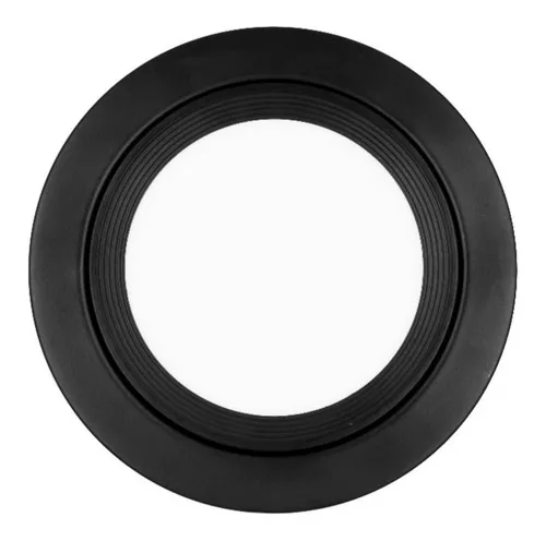 Lámpara Techo Plafón Redondo LED Negro Luz Fría 12W 100-240V 1050LM 65K Lr-ledn/12