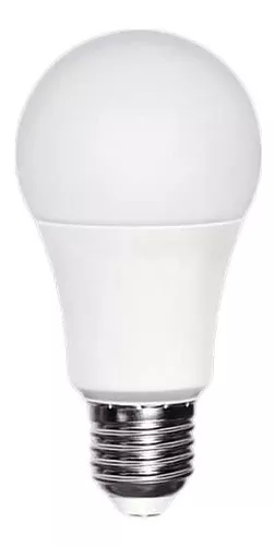FOCO LED NORMAL A19 PLASTICO LUZ CALIDA 10W 127V 810LM 30K E26/E27