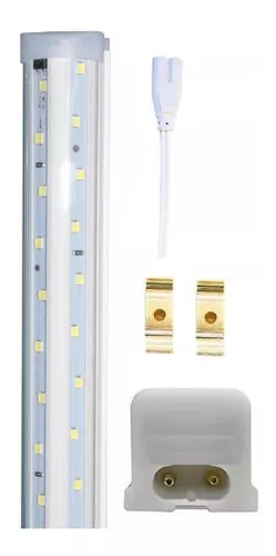 REGLETA PLASTICO 60 CM TRANSPARENTE 10W