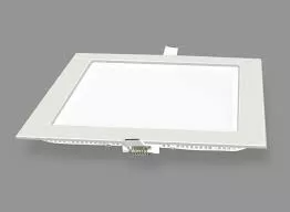 Panel LED Slim Cuadrado Empotrable Luz Fría 18W 90-277V 1350LM 65K PSS18WCW LUZ FRIA