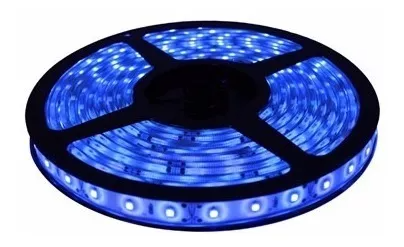 Tira LED 5mts Azul Ip65 Exterior 85-240V