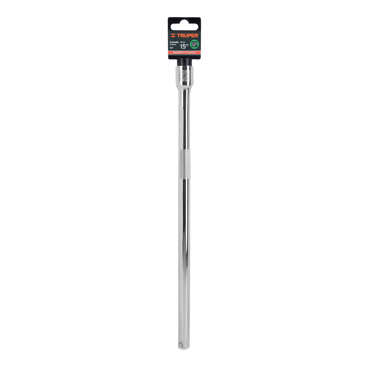 Extensión para matraca cuadro 1/2' largo 15' TRUPER — foto oficial 2