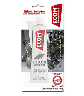 SILICON SELLADOR ALTA TEMPERATURA TRANSPARENTE 70 GR