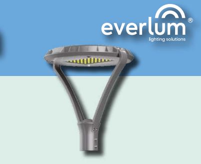 FAROL PUNTA DE POSTE DE LUZ LED GARDEN POST TOP 60W 5000K EVERLUM EVE-GDL-60W-50-G2