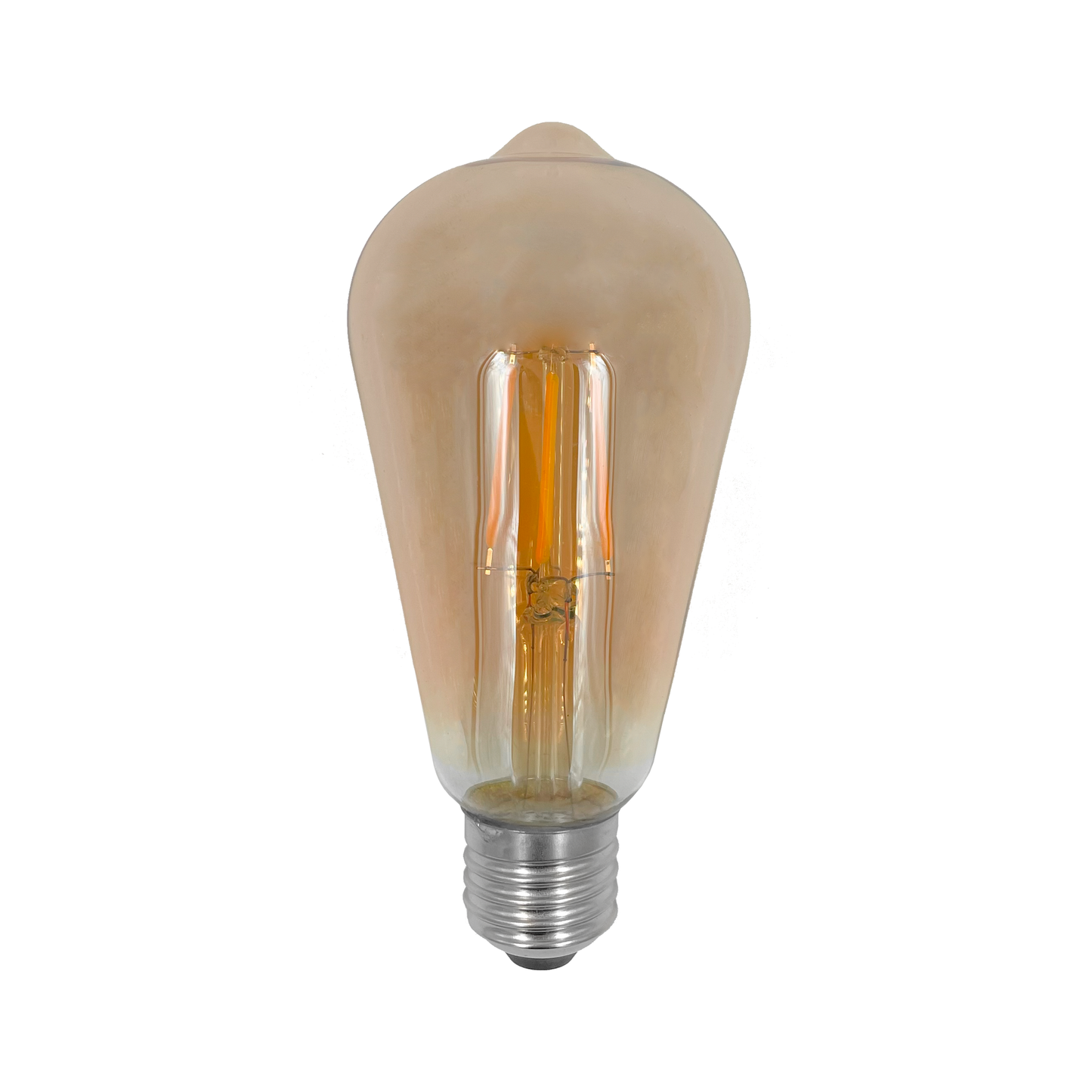 FOCO LED ST64 VITANGE 4W TIPO PERA LUMICRAFT E26 E27 GOTA LAGRIMA PARA CANDIL Y FAROL ST4W ST8W