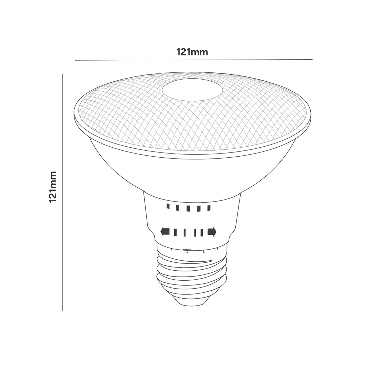FOCO LED PAR38 E26 15W 1,500LM MULTI TEMPERATURA 30K 40K 64K LUMMI PAR385CCT15