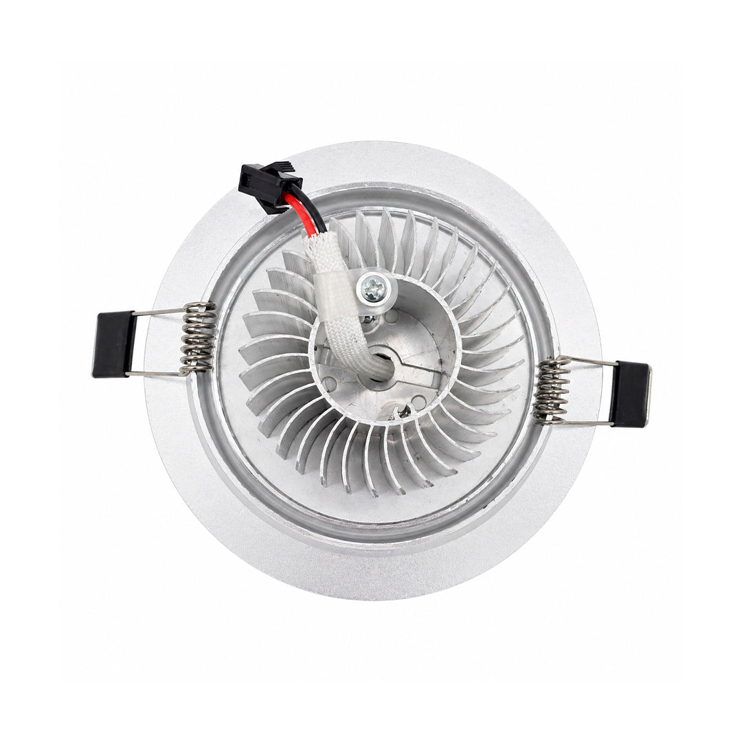 LÁMPARA EMPOTRADO SPOT LED 3 1/2" 7W 64K LUZ FRÍA FAMOUS STAR GR-TH003/64