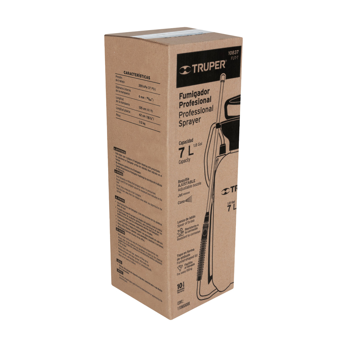 Fumigador jardinero 7 L (1.8 gal), TRUPER — foto oficial 2
