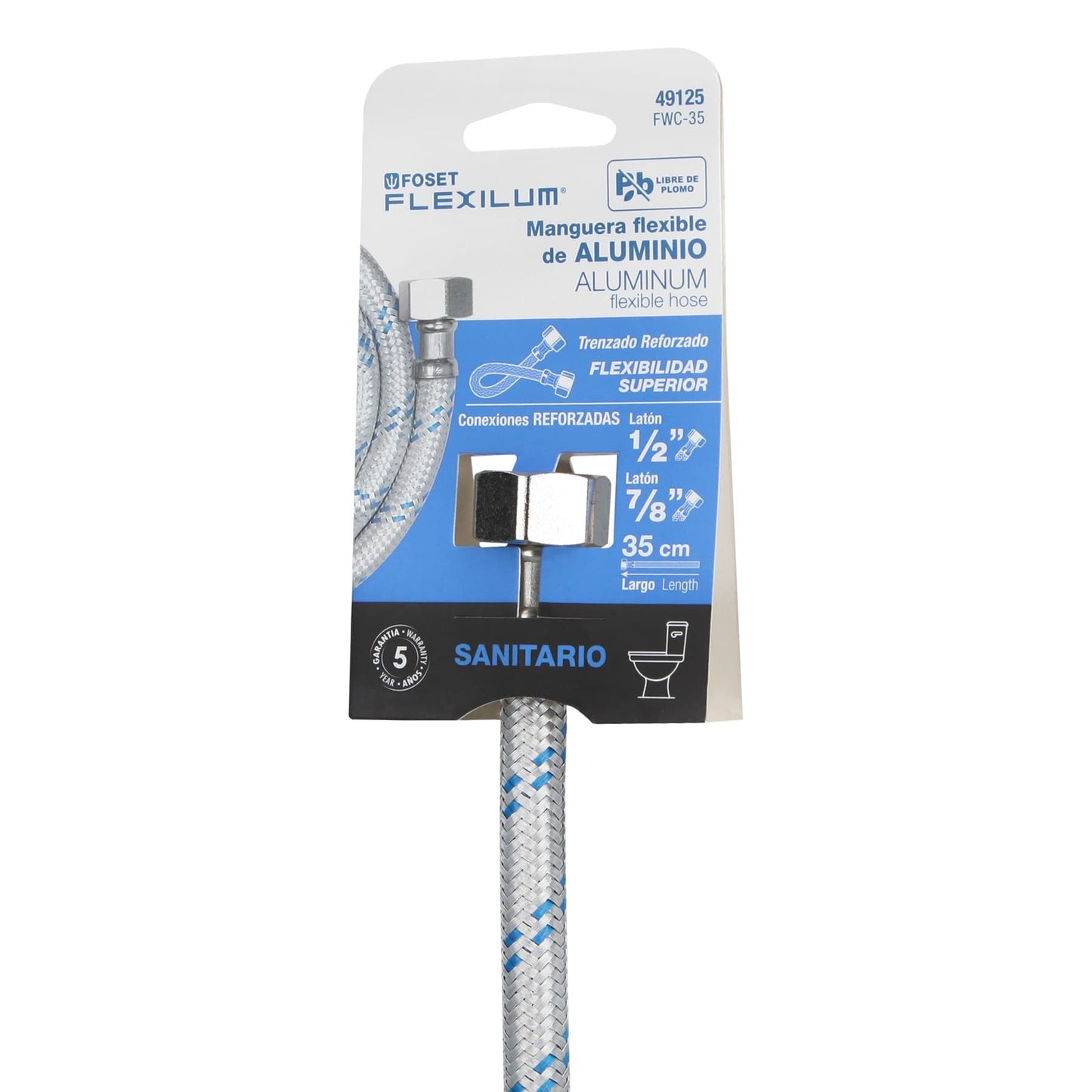 MANGUERAALUMINIO 35CM FOSET 49125 FWC-35