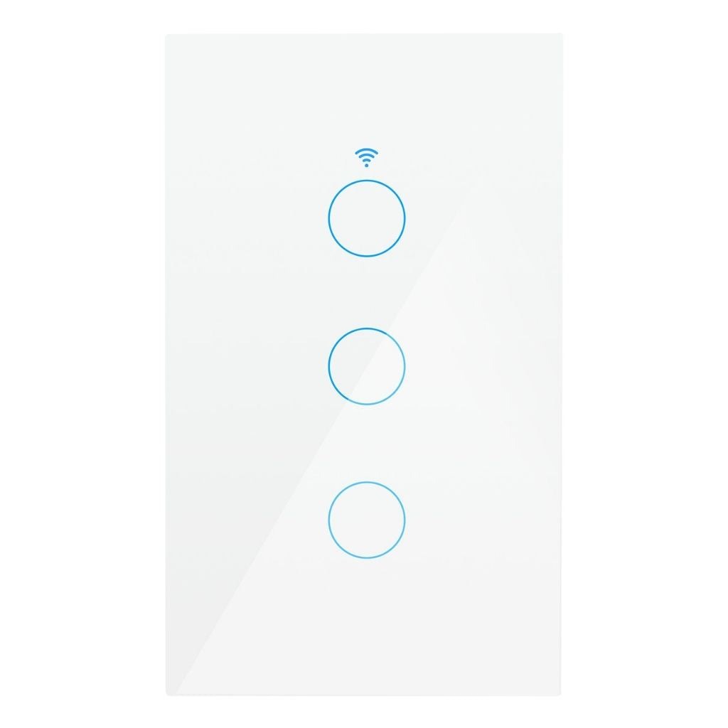 APAGADOR SMART WIFI TRIPLE BLANCO SIN NEUTRO ICON ICAPAINT03BLSN