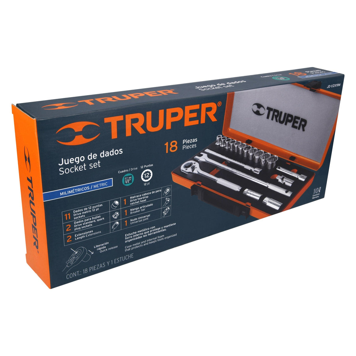 JD-1-2X19M Truper SKU 13936