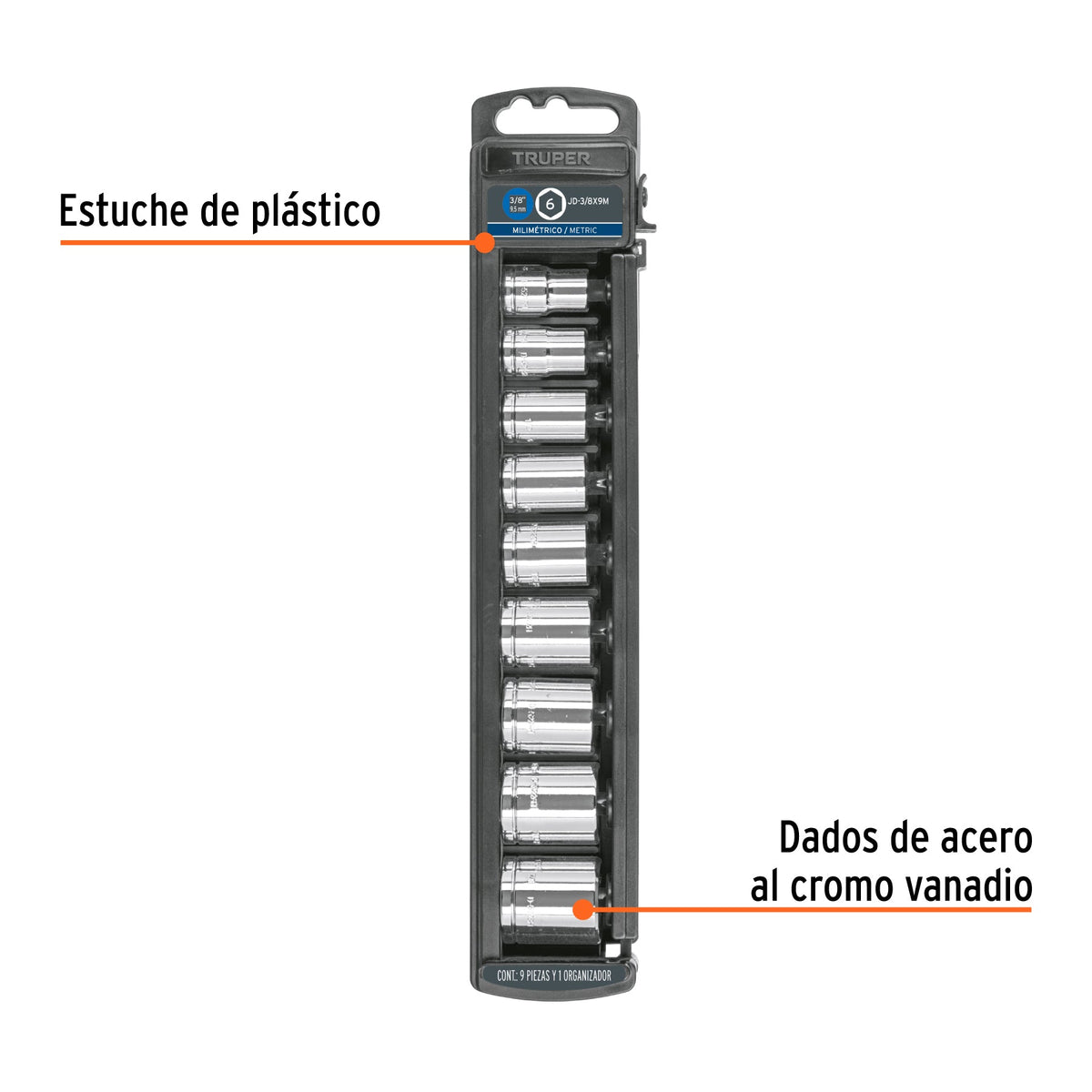 JD-3-8X9M Truper SKU 13952