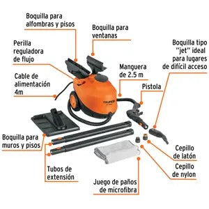 LIMPIADOR A VAPOR 1800W TRUPER 103206 LV-1800