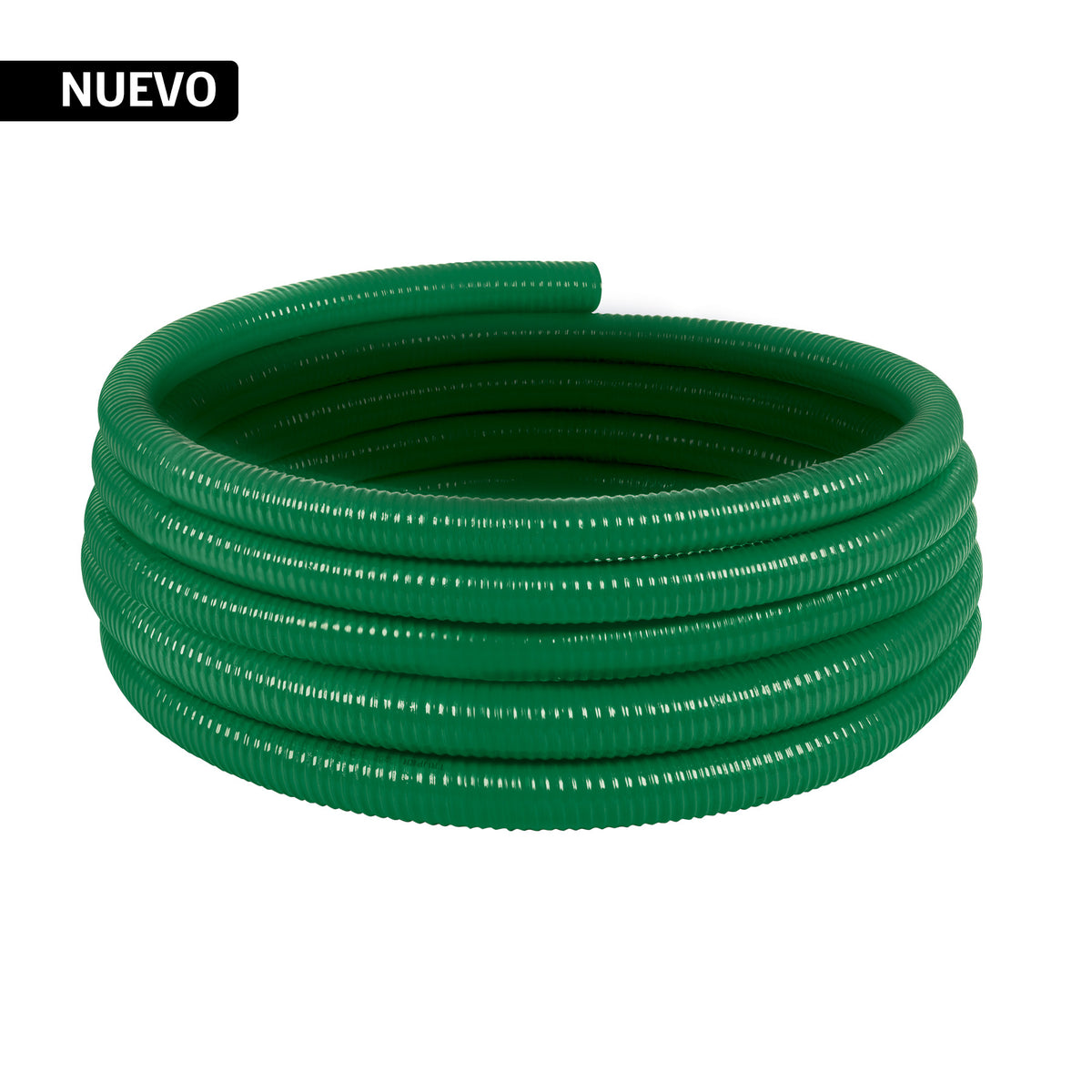 Manguera de succión y descarga 1.5' para motobomba,rollo 30m, Truper, SKU 103566