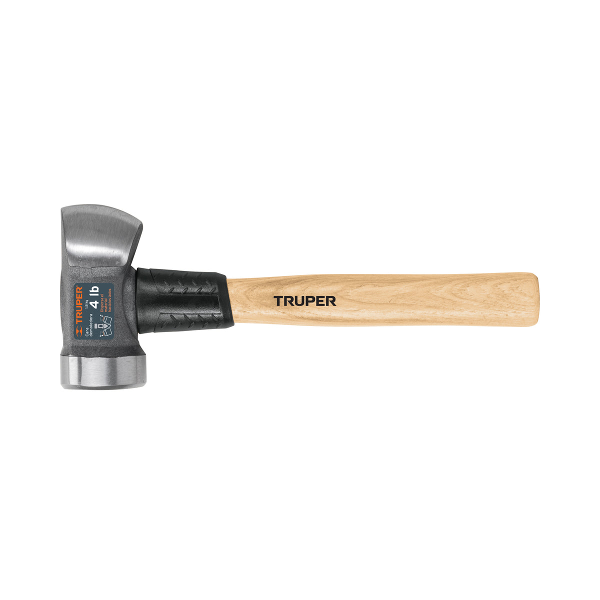 Marro demoledor 4 lb, mango 12', TRUPER — foto oficial 1