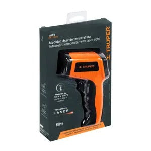 MEDIDOR DE TEMPERATURA INFRARROJO -50°C A 500°C TRUPER 18229 METE-500