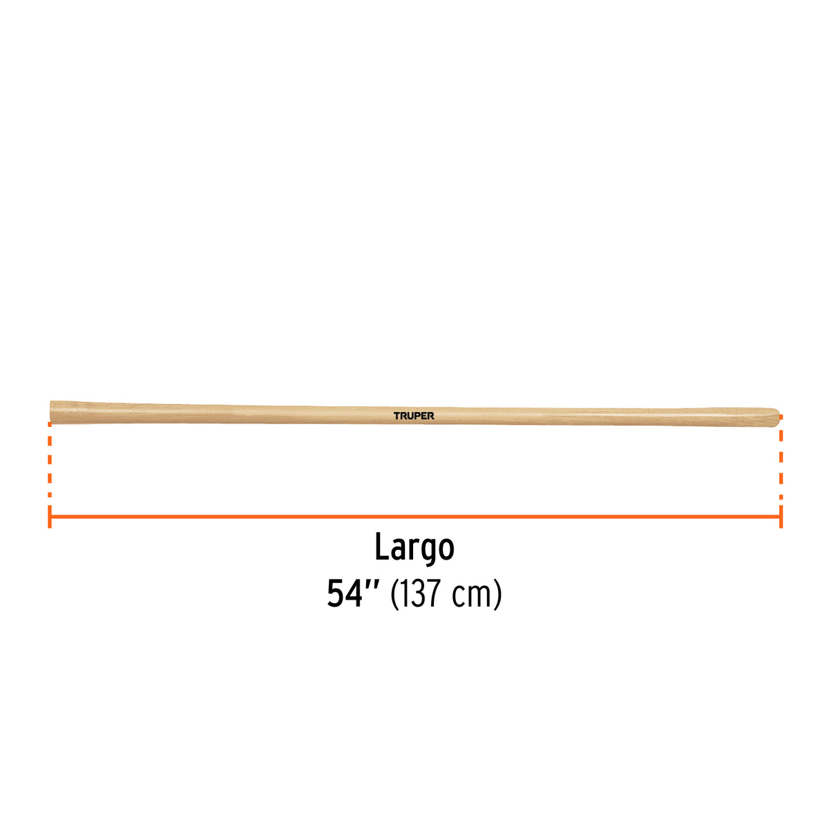 Mango de madera 54' para azadones Córdoba, TRUPER, Truper, SKU 102763 — vista 3