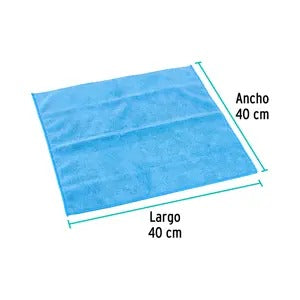 TOALLA MICROFIBRA 40X40 CM KLINTEK 57065 MIC-40