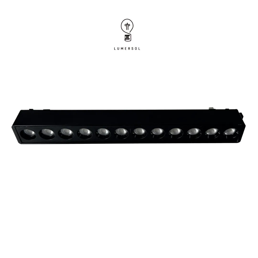 Lámpara para riel magnético 12W Tecnoled ML-MGTR-LEN12WBC