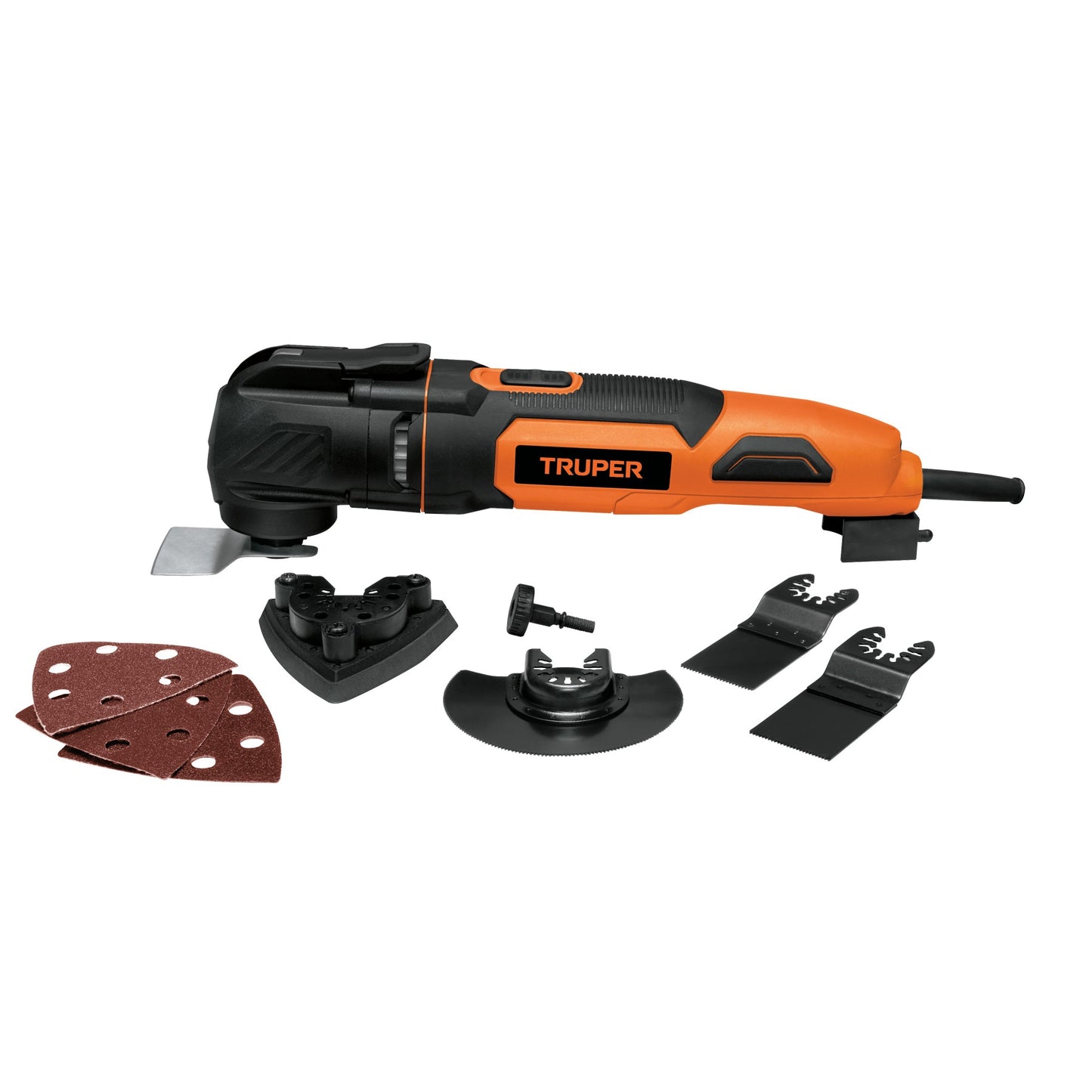 MULTI HERRAMIENTA 350W 9 ACCESORIOS TRUPER 102429 MULH-35A