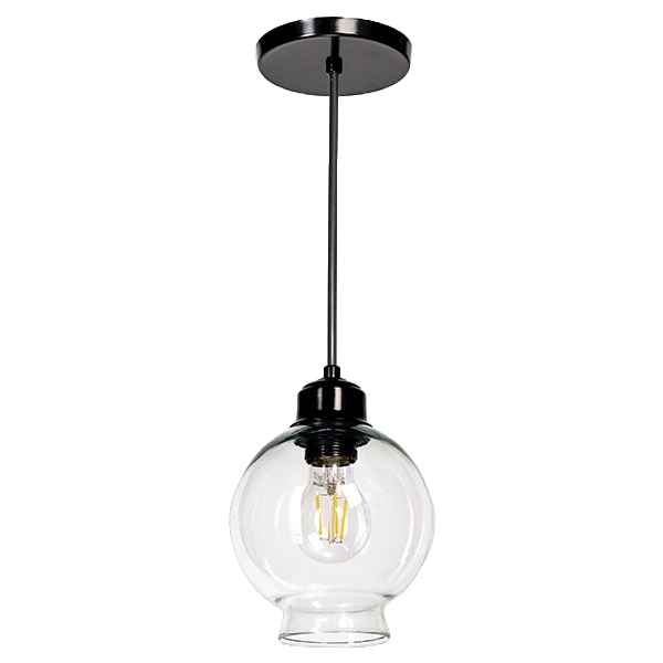LUMINARIA LED COLGANTE DECORATIVO NEGRO MAXXI MX-CL6711/N/TRA