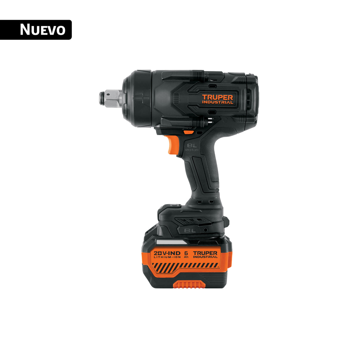 Llave de impacto 3/4' 20V 1300Nm, 1 batería 6Ah, INDUSTRIAL — foto oficial 1