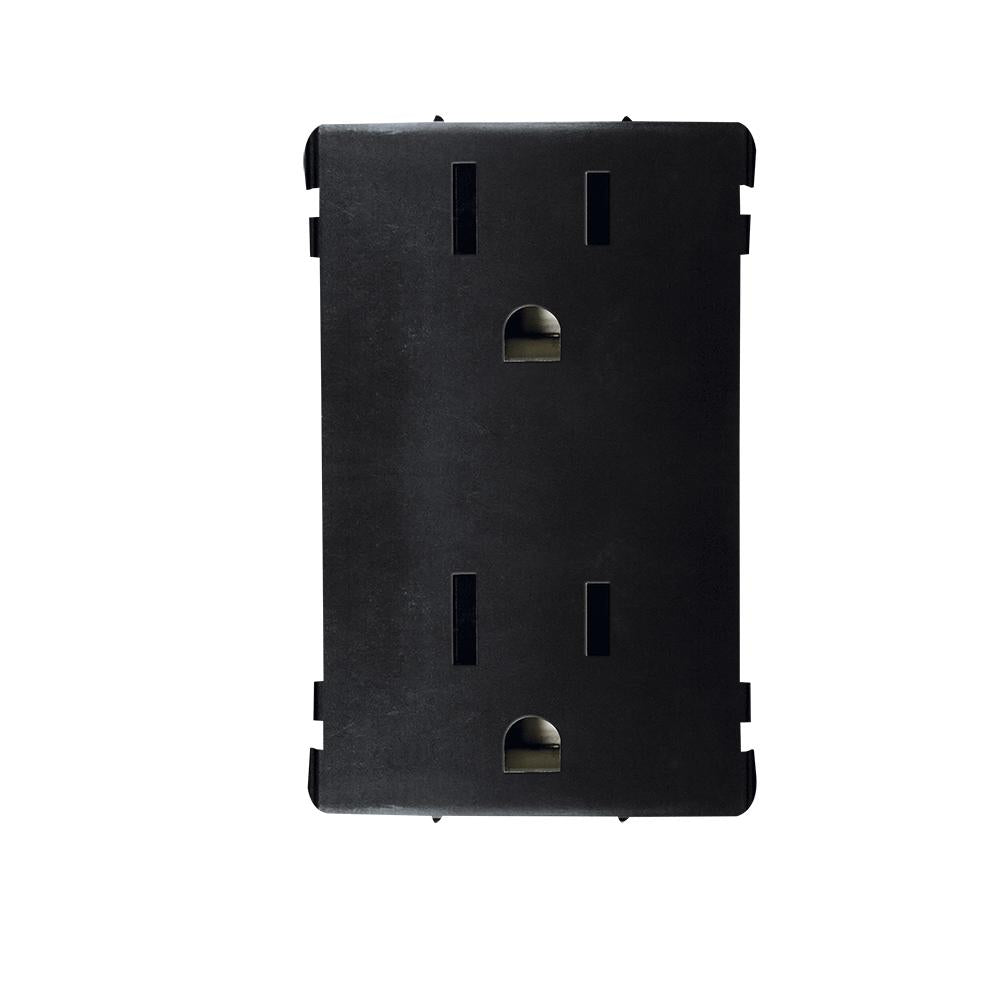 CONTACTO DUPLEX 2P+T NEGRO PIANO NIESSEN