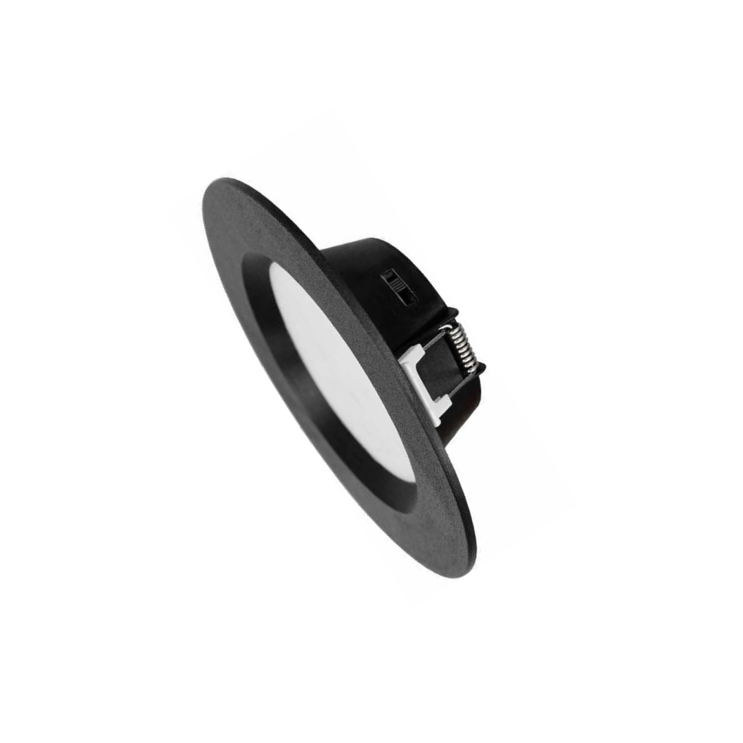 PANEL LED REDONDO EMPOTRADO NEGRO 12W 960LM CCT MULTI TEMPERATURA ARTLITE ADO-104