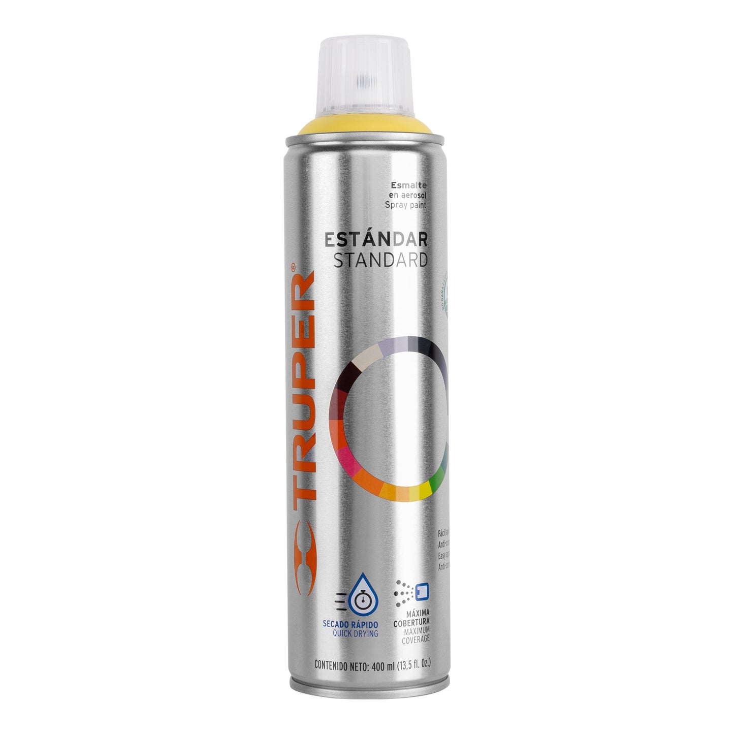 PINTURA EN AEROSOL MARFIL BOTE ESBELTO 400ML TRUPER 19043 PA-MA