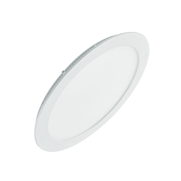 PANEL LED SLIM REDONDO 18W 85-265V LUZ CALIDA