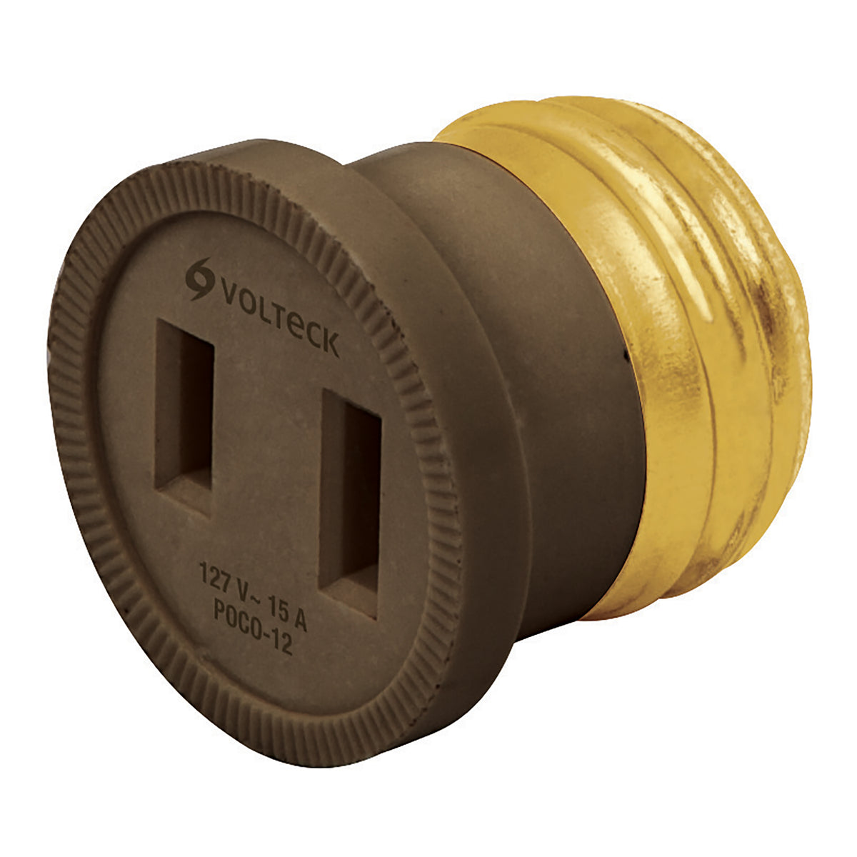 ADAPTADOR DE PORTALAMPARA A CONTACTO POCO-12