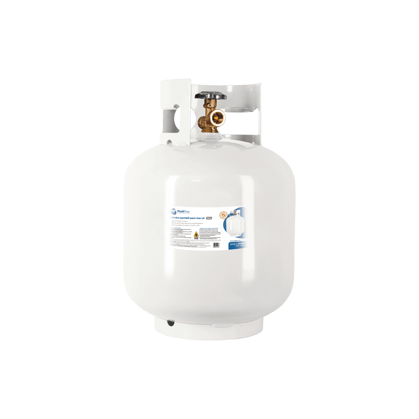 TANQUE PARA GAS 9KG ROAL FLUX F1527