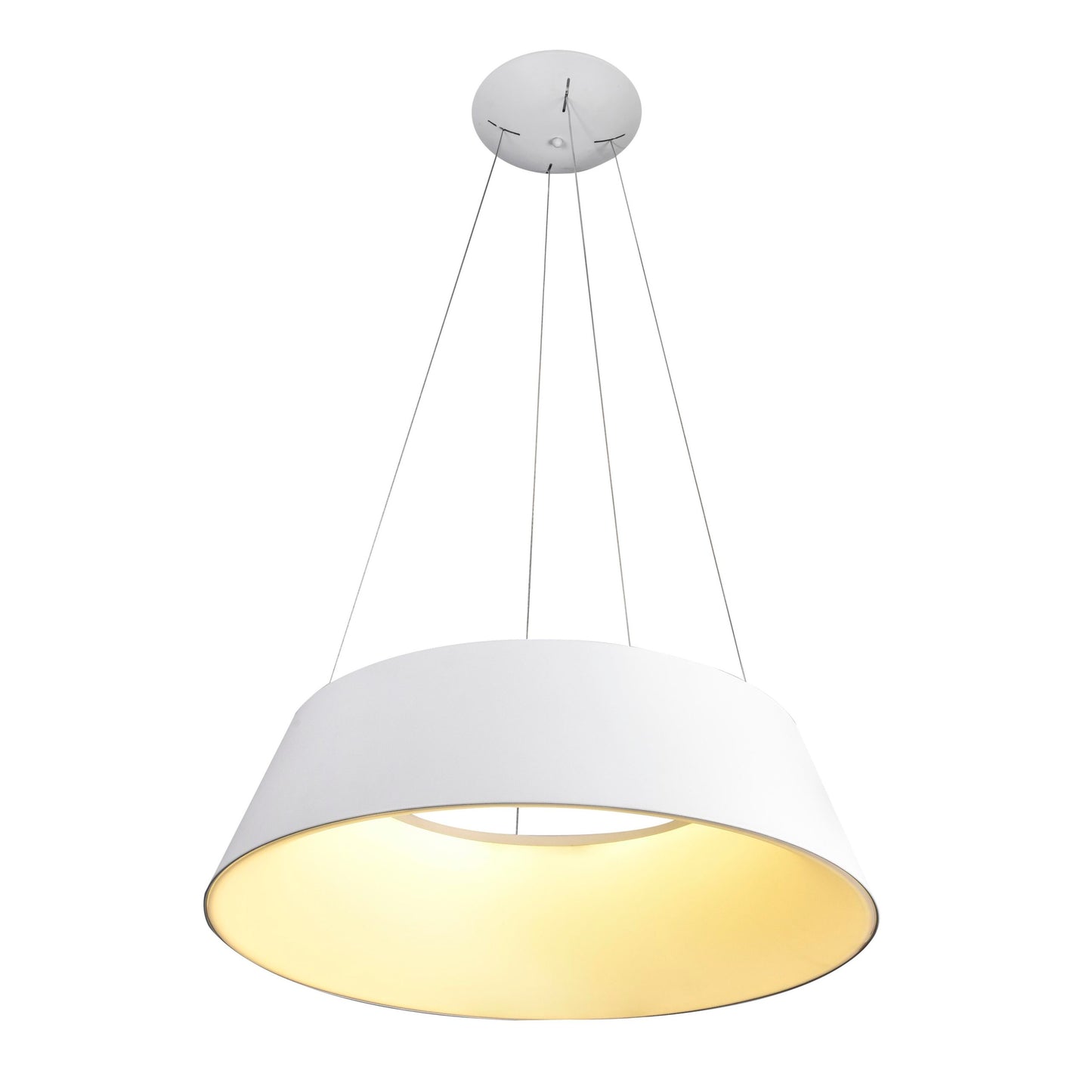 Candil LED Theo Blanco Mate de 3m 60W 90-130V 4800LM 30K/40K/60K Q27789-WH