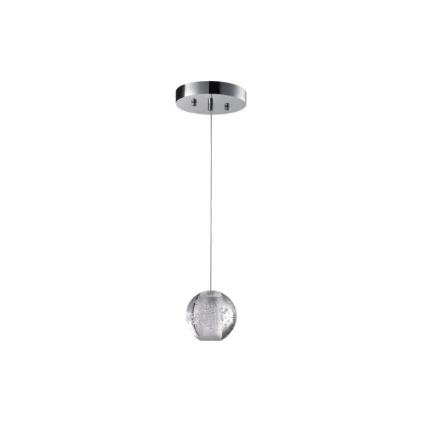 Candil Sing Cromo de 1 Luz 3m 4W 127V G4 Q28151-CH