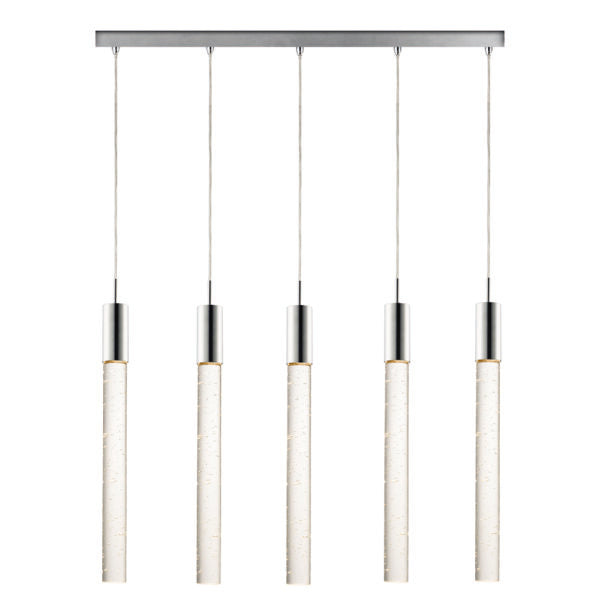 Candil Sable Cromo de 5 Luces 3m 120-240V Q30105-CH