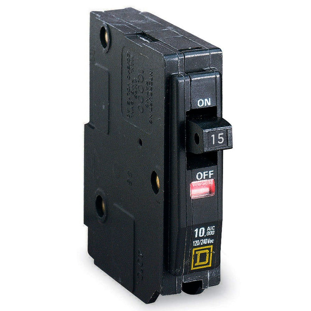 PASTILLA INTERRUPTOR TERMOMAGNÉTICA POLO 15A SQUARE D QO115