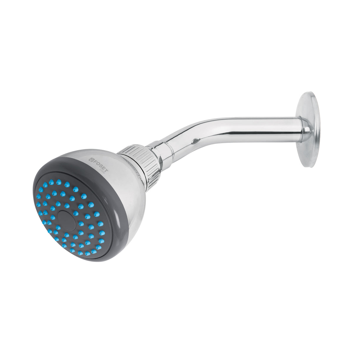 REGADERA REDONDA , CABEZA ABS 3" BASIC R-507