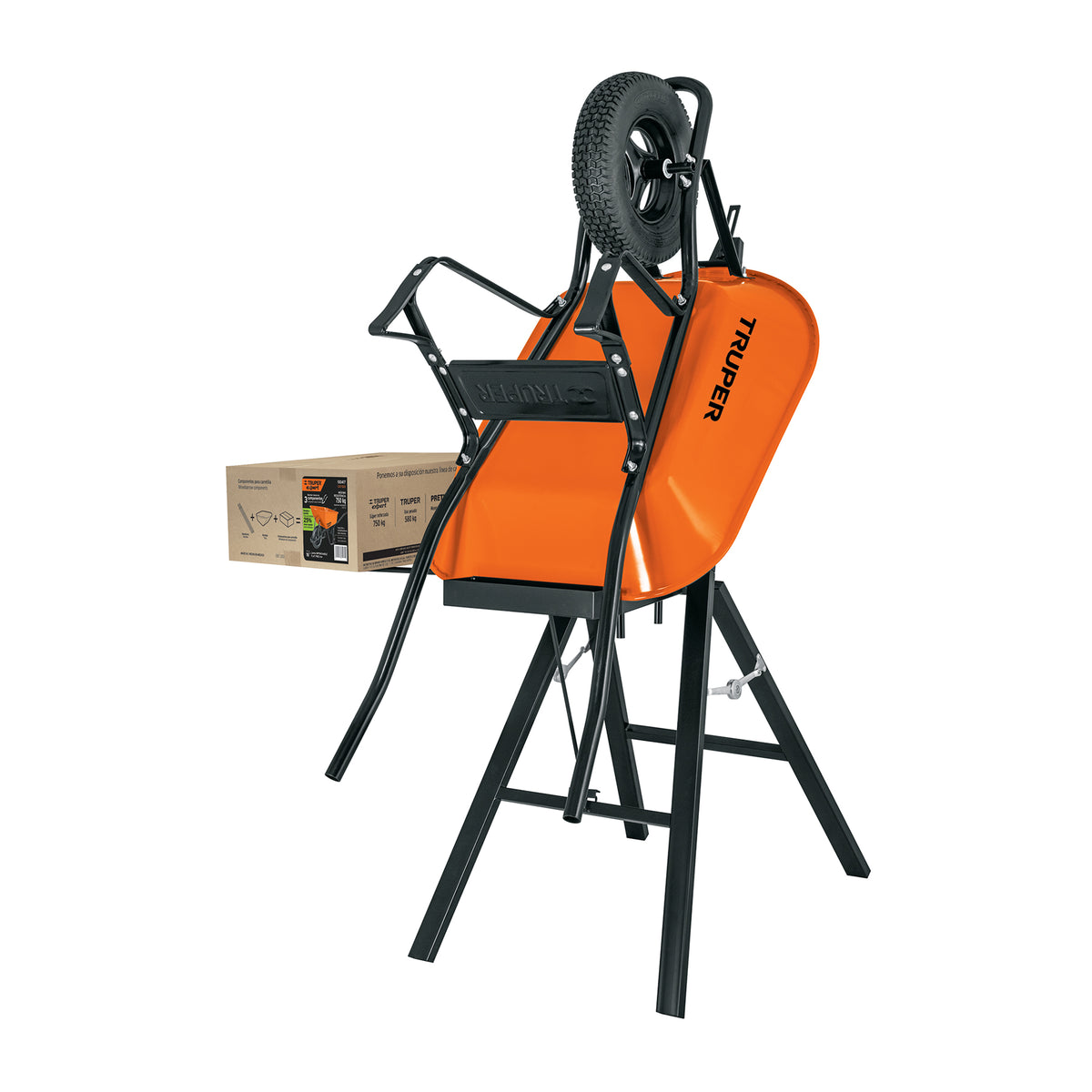 Rack para armado de carretillas TRUPER — foto oficial 1
