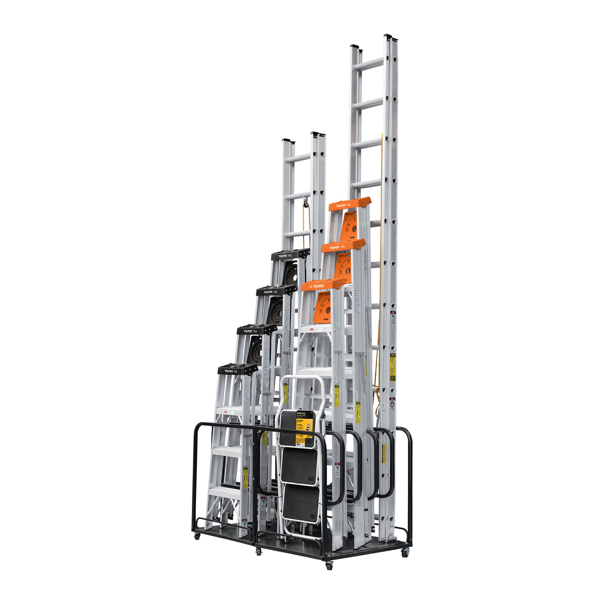 Rack para 10 escaleras TRUPER — foto oficial 1