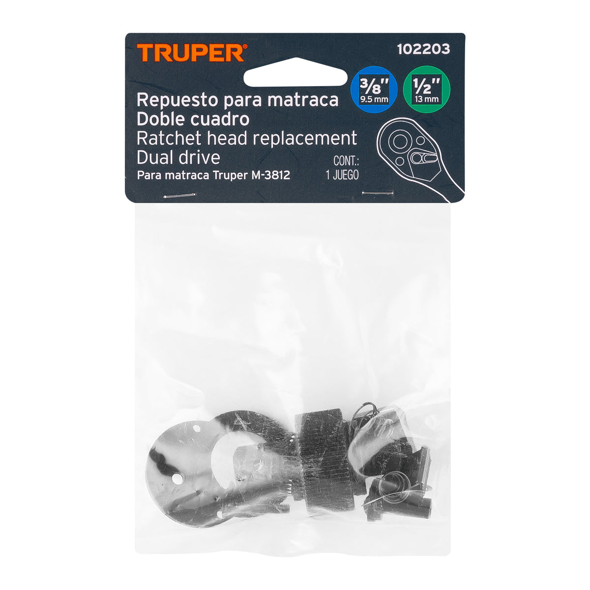 Kit de refacciones para M-3812B, TRUPER, Truper, SKU 102203 — vista 2