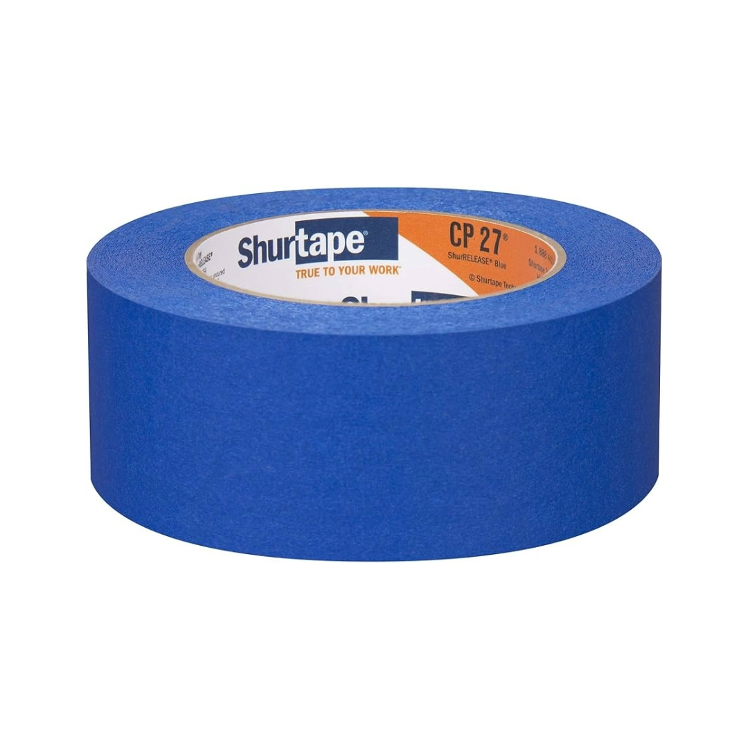 CINTA MASKING PINTOR AZUL PVC 24MM X 50M SHURTAPE 202872-C